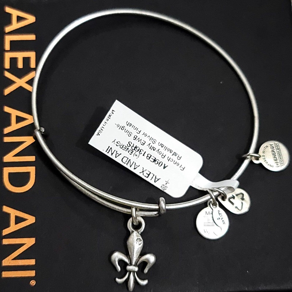 Alex And Ani French Royalty Charm Bracelet